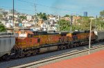 BNSF C44-9W Locomotive as DPU